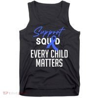 Child Abuse Prevention Awareness Month Blue Ribbon Trex Tank Top thumb 0