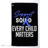 Child Abuse Prevention Awareness Month Blue Ribbon Trex Golf Towel thumb 0