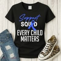 Child Abuse Prevention Awareness Month Blue Ribbon Trex Women's T-Shirt thumb 3