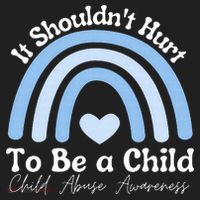 Child Abuse Prevention Awareness Month Rainbow Women's Sweatshirt thumb 2