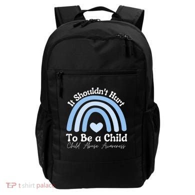 Child Abuse Prevention Awareness Month Rainbow Backpack