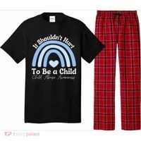 Child Abuse Prevention Awareness Month Rainbow Pajama Set thumb 0