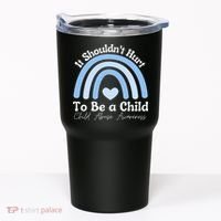 Child Abuse Prevention Awareness Month Rainbow Tumbler thumb 0