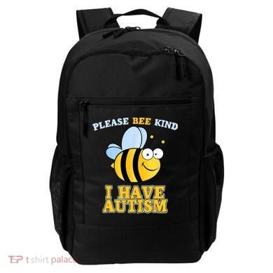 Cute Autism - Please Bee Kind I Have Autism Backpack