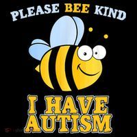 Cute Autism - Please Bee Kind I Have Autism Ornament thumb 1
