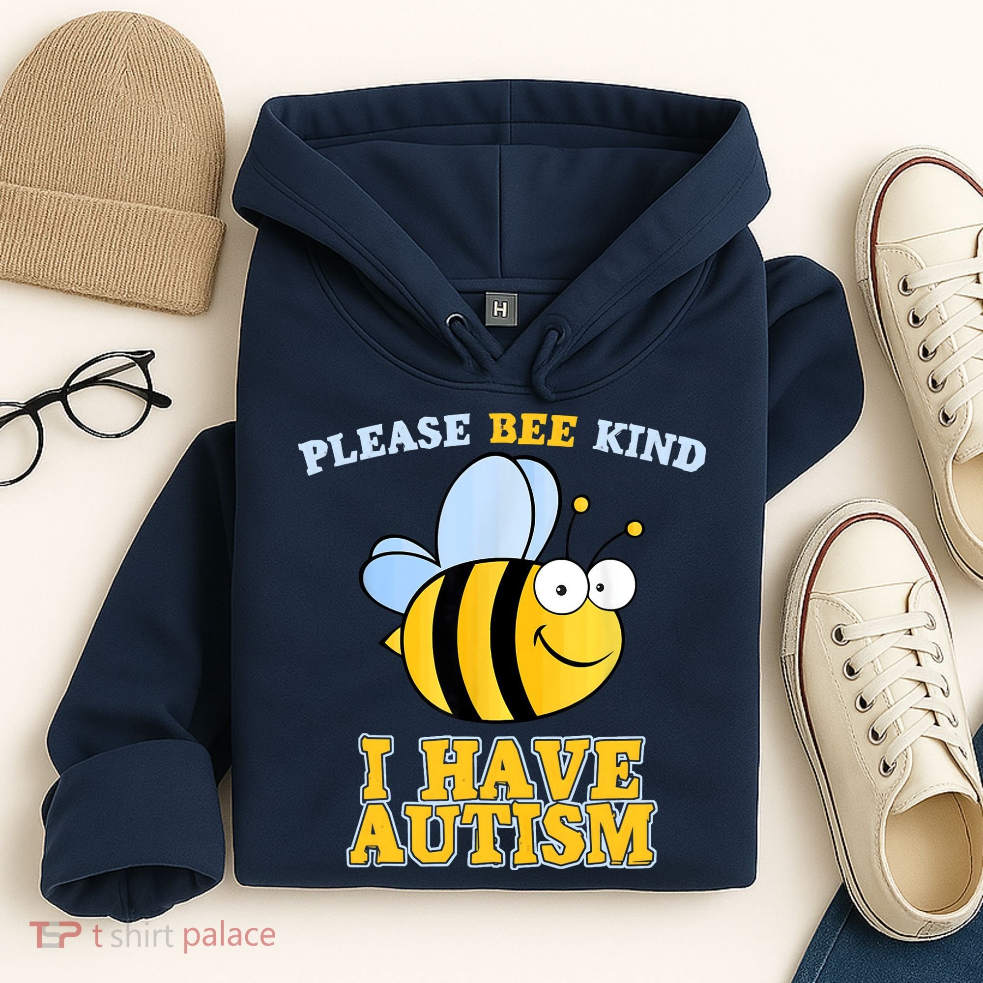 Cute Autism - Please Bee Kind I Have Autism Hoodie