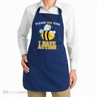 Cute Autism - Please Bee Kind I Have Autism Apron thumb 2