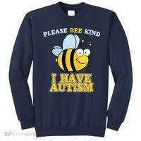 Cute Autism - Please Bee Kind I Have Autism Sweatshirt thumb 0