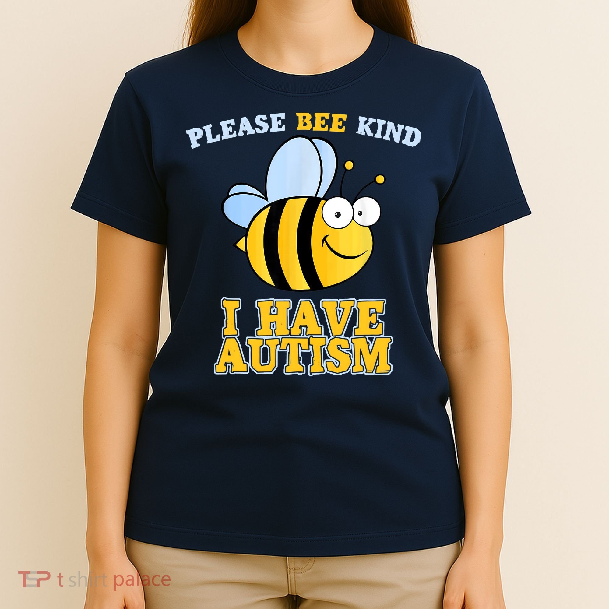 Cute Autism - Please Bee Kind I Have Autism T-Shirt