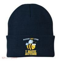 Cute Autism - Please Bee Kind I Have Autism Beanie thumb 0