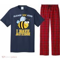 Cute Autism - Please Bee Kind I Have Autism Pajama Set thumb 0