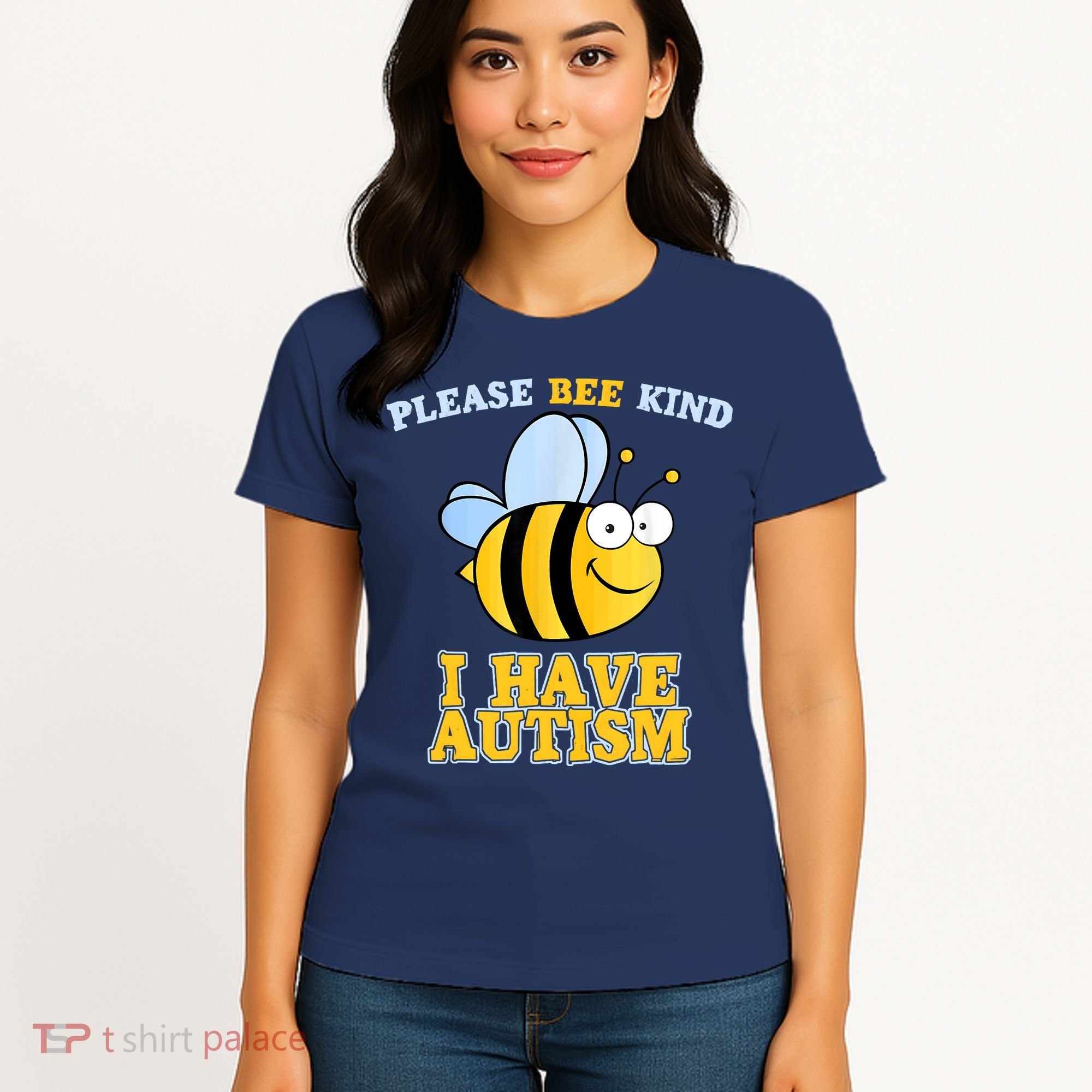 Cute Autism - Please Bee Kind I Have Autism Women's T-Shirt