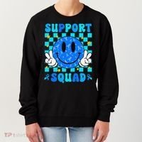 Child Abuse Prevention Month April Support Squad Awareness Women's Sweatshirt thumb 0