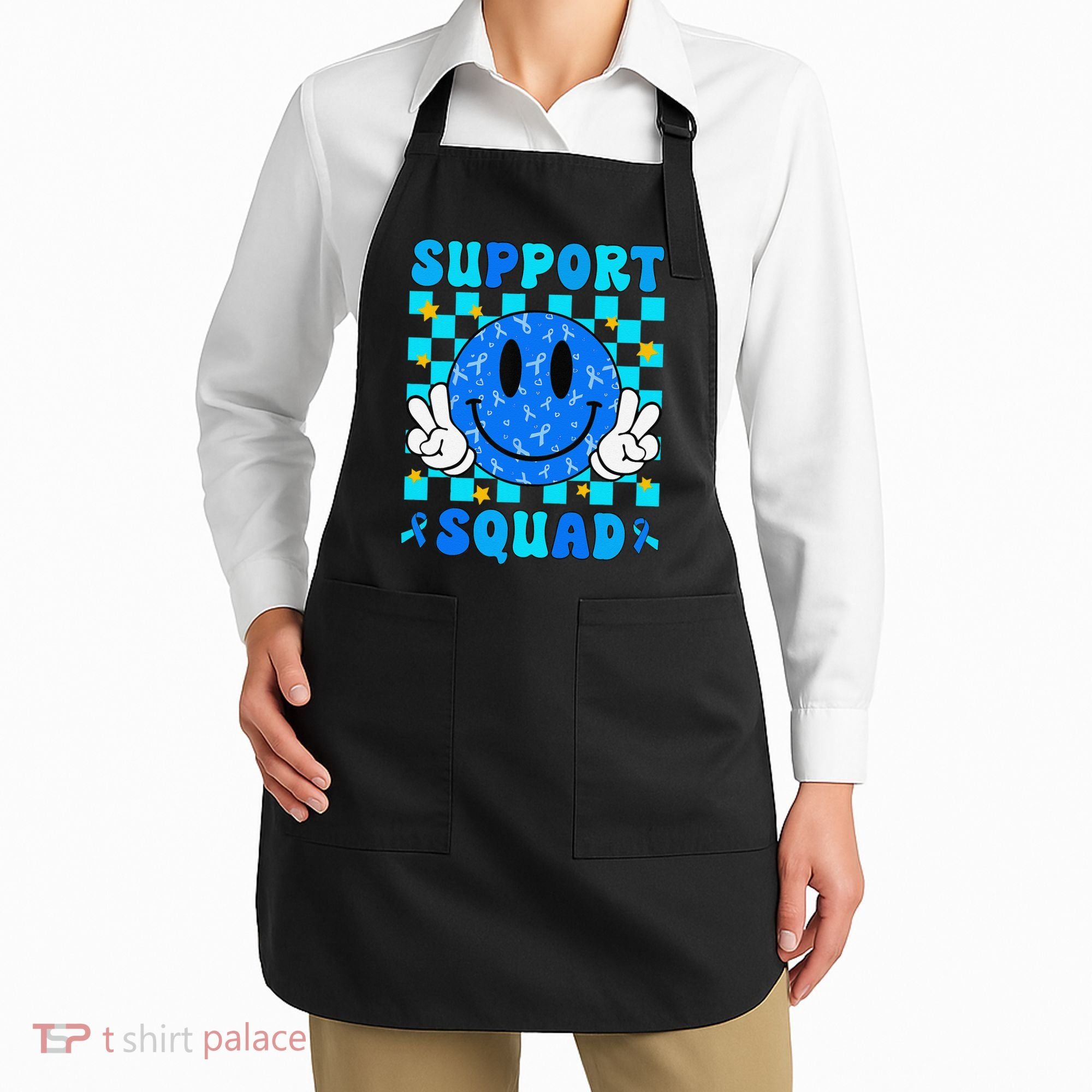 Child Abuse Prevention Month April Support Squad Awareness Apron