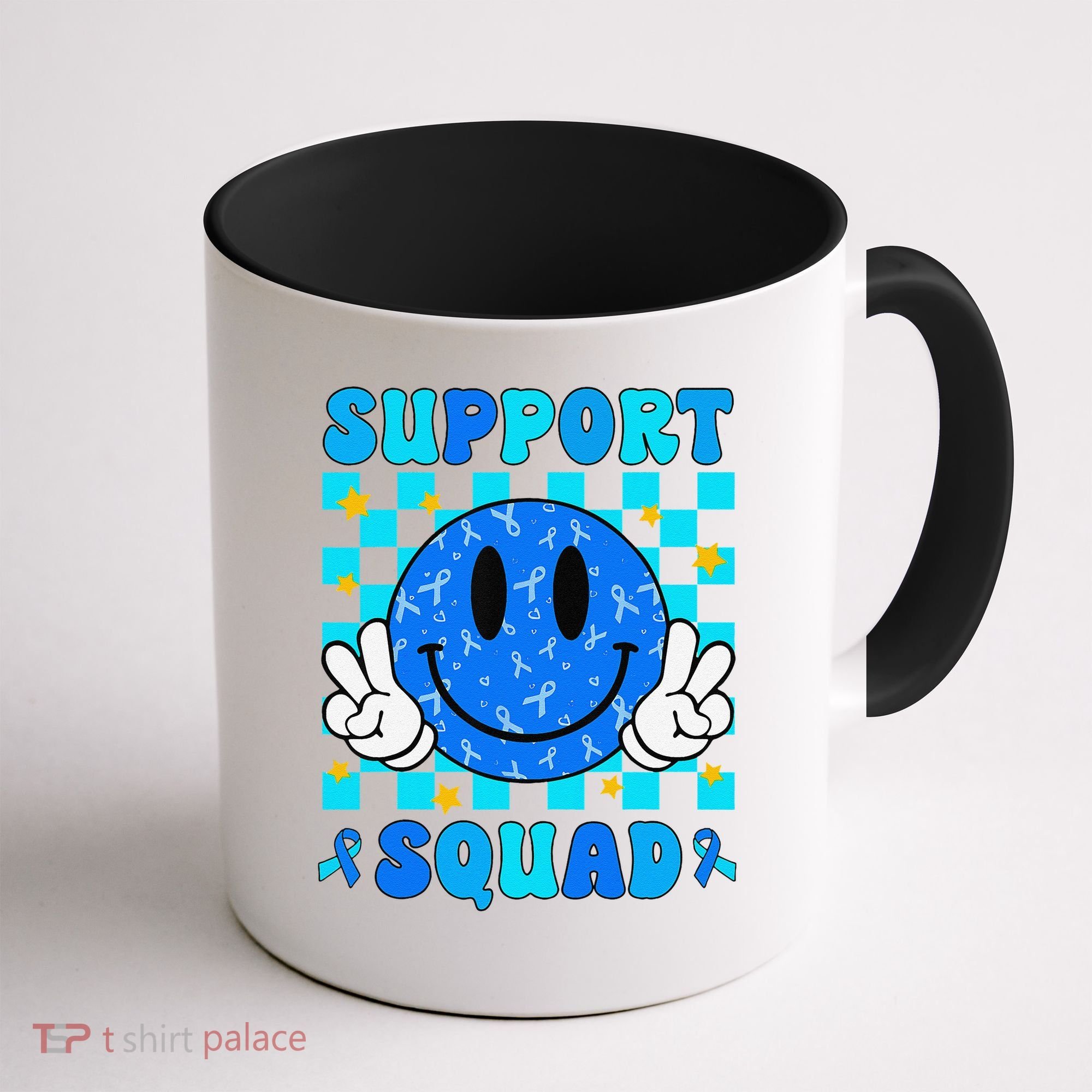 Child Abuse Prevention Month April Support Squad Awareness Coffee Mug