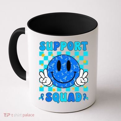 Child Abuse Prevention Month April Support Squad Awareness Coffee Mug