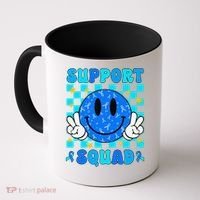 Child Abuse Prevention Month April Support Squad Awareness Coffee Mug thumb 0