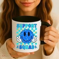 Child Abuse Prevention Month April Support Squad Awareness Coffee Mug thumb 3