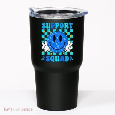 Child Abuse Prevention Month April Support Squad Awareness Tumbler