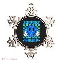 Child Abuse Prevention Month April Support Squad Awareness Ornament thumb 0