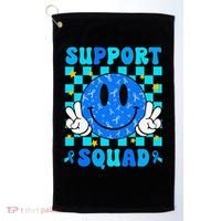 Child Abuse Prevention Month April Support Squad Awareness Golf Towel thumb 0