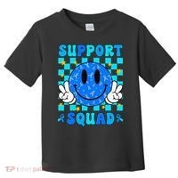 Child Abuse Prevention Month April Support Squad Awareness Toddler T-Shirt thumb 0