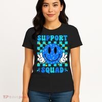 Child Abuse Prevention Month April Support Squad Awareness Women's T-Shirt thumb 4