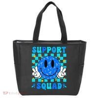 Child Abuse Prevention Month April Support Squad Awareness Tote Bag thumb 0