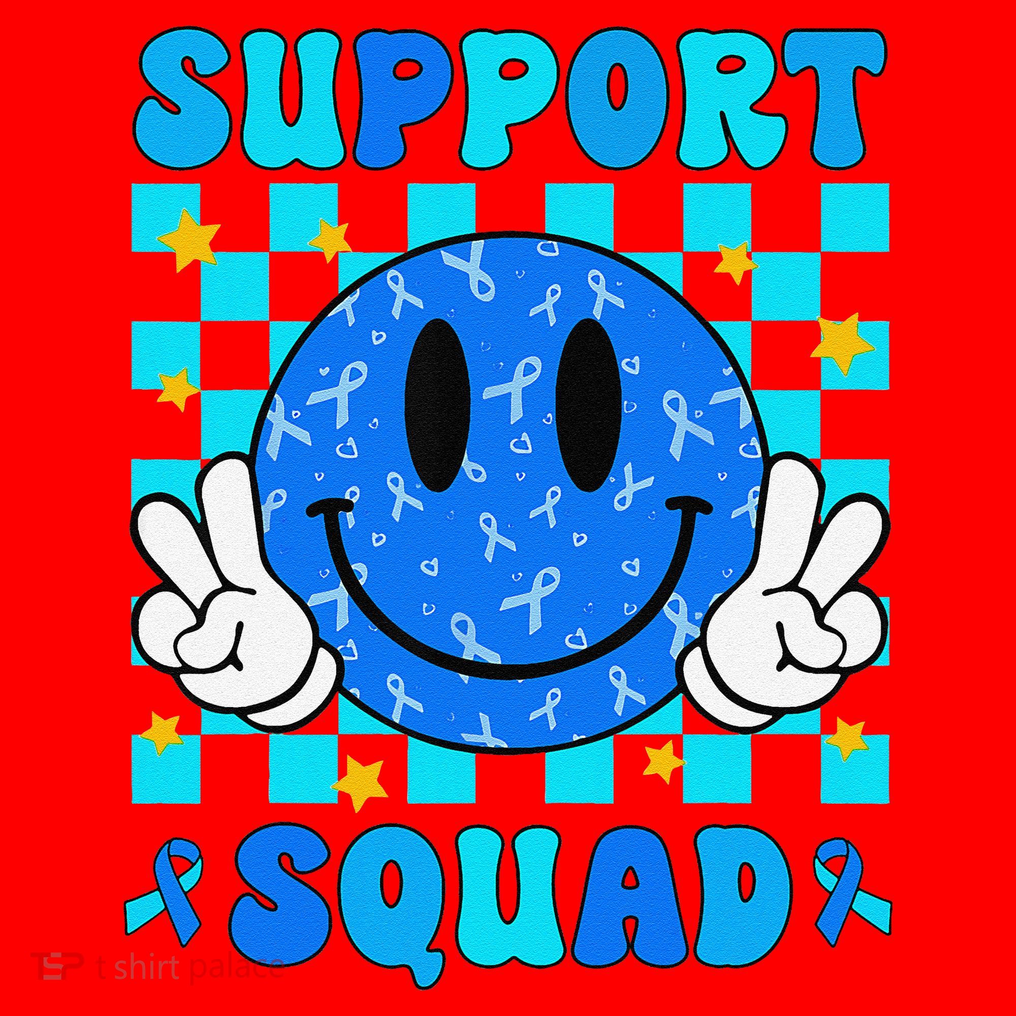 Child Abuse Prevention Month April Support Squad Awareness Santa Hat