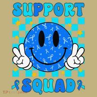 Child Abuse Prevention Month April Support Squad Awareness Mousepad thumb 1