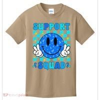 Child Abuse Prevention Month April Support Squad Awareness Kids T-Shirt thumb 0