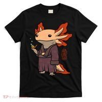 Cute Axolotl Philosopher T-Shirt thumb 0
