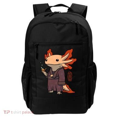 Cute Axolotl Philosopher Backpack