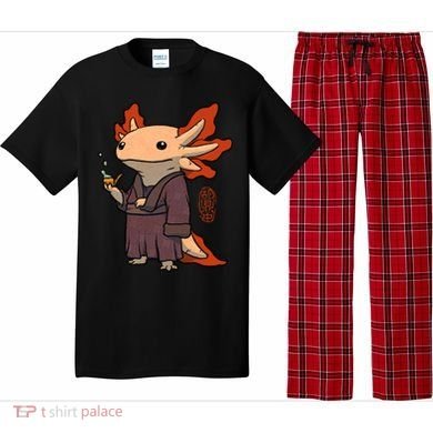 Cute Axolotl Philosopher Pajama Set