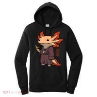Cute Axolotl Philosopher Women's Hoodie thumb 0