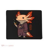Cute Axolotl Philosopher Mousepad thumb 0