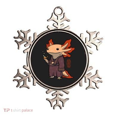 Cute Axolotl Philosopher Ornament