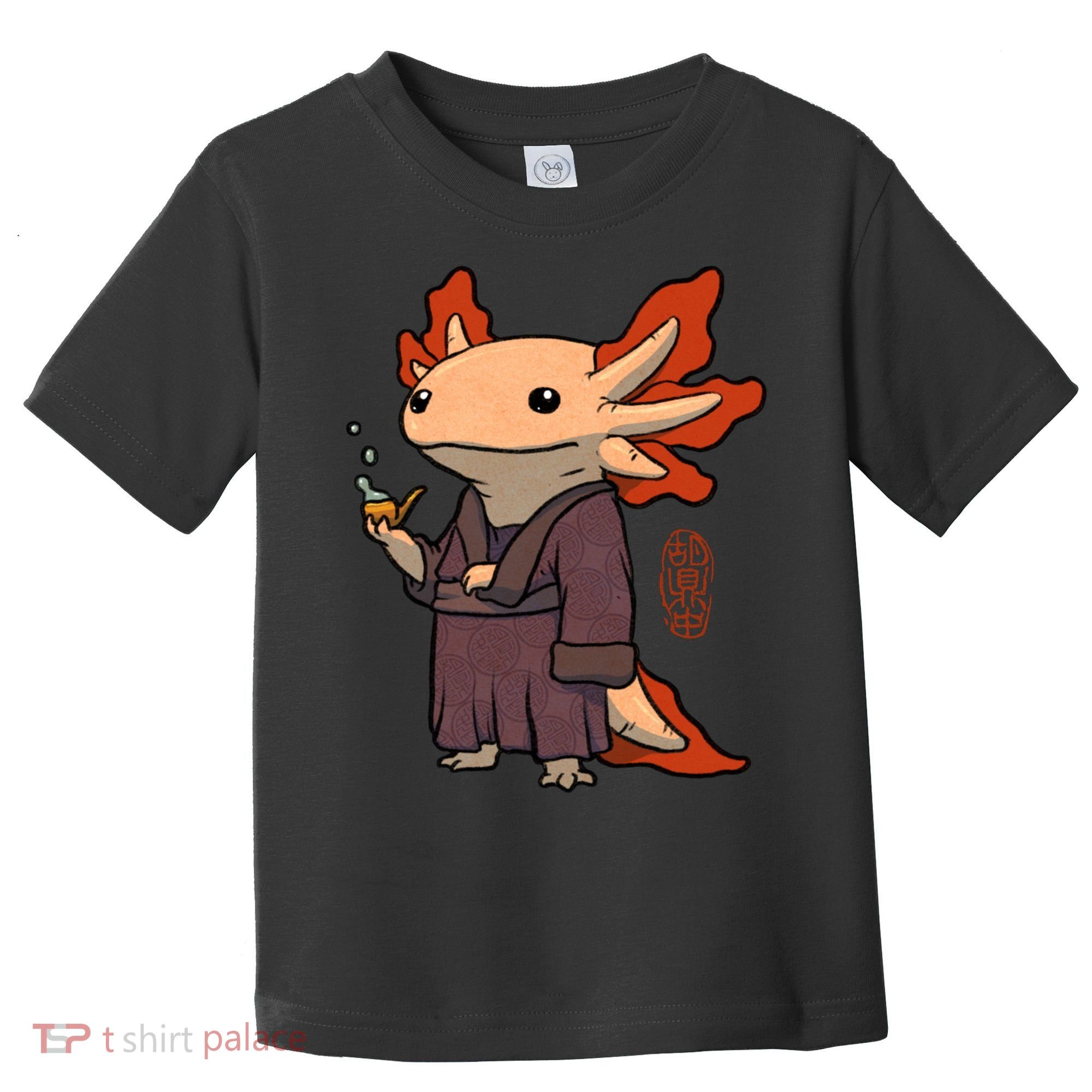 Cute Axolotl Philosopher Toddler T-Shirt