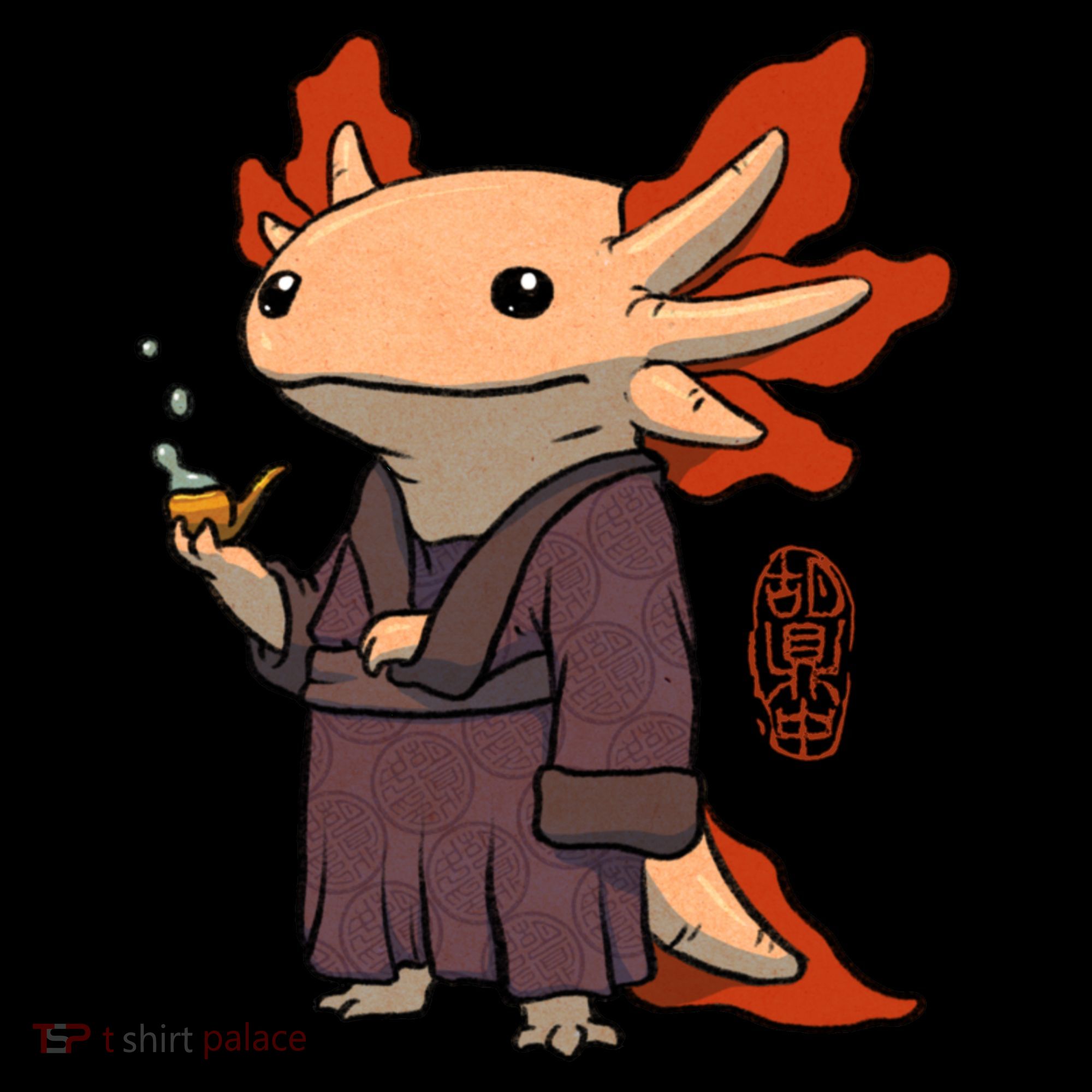 Cute Axolotl Philosopher Visor