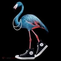 Chucks And Pearls Vote Blue Flamingo Comma La Kamala Harris Funny Gift Coffee Mug thumb 5