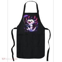 Cute Axolotl Playing Console Video Games Axolotl Gaming Apron thumb 0