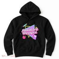 Cute Assistant Principal 80S 90S Back To School Gift Hoodie thumb 0
