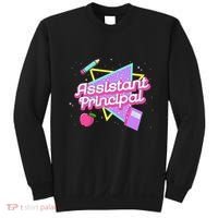 Cute Assistant Principal 80S 90S Back To School Gift Sweatshirt thumb 0