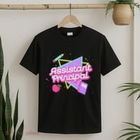 Cute Assistant Principal 80S 90S Back To School Gift T-Shirt thumb 2