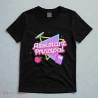 Cute Assistant Principal 80S 90S Back To School Gift T-Shirt thumb 5