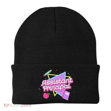 Cute Assistant Principal 80S 90S Back To School Gift Beanie