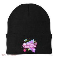 Cute Assistant Principal 80S 90S Back To School Gift Beanie thumb 0
