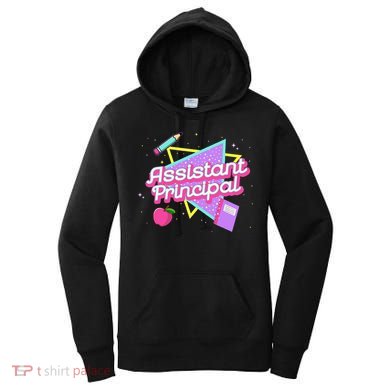 Cute Assistant Principal 80S 90S Back To School Gift Women's Hoodie