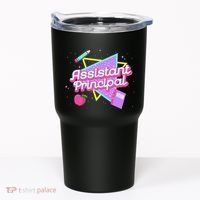 Cute Assistant Principal 80S 90S Back To School Gift Tumbler thumb 0