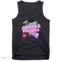 Cute Assistant Principal 80S 90S Back To School Gift Tank Top thumb 0